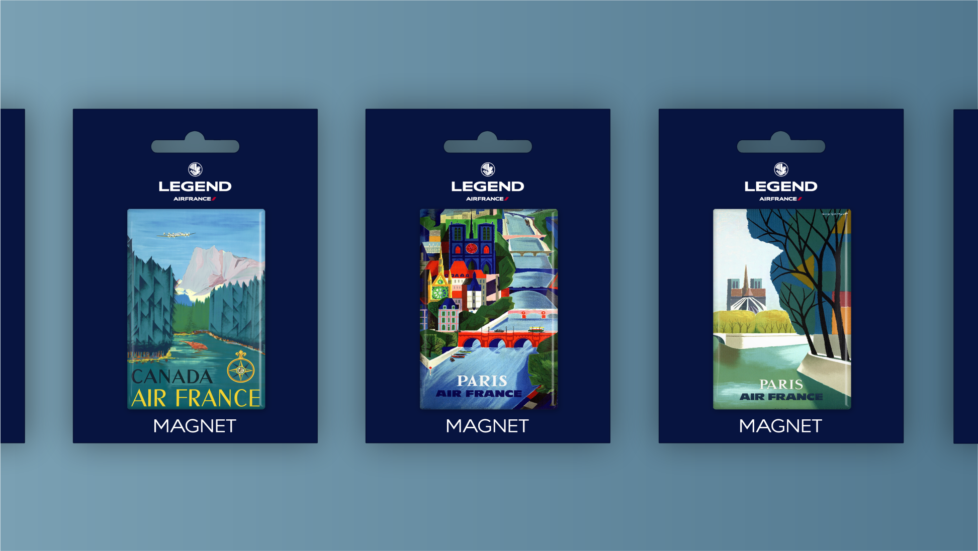 Air France magnets